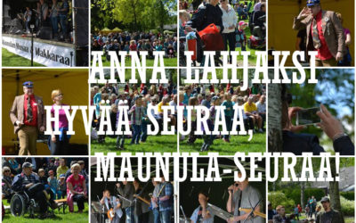 KKPH!:lle uusi tukija: Maunula-Seura Ry